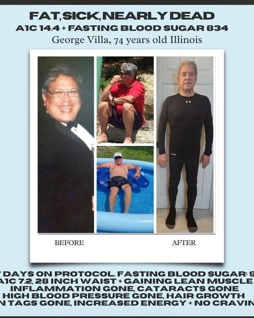 Customer before and after result