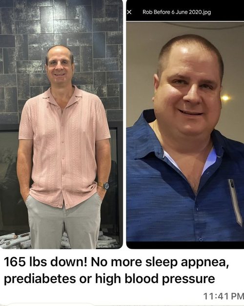 Customer before and after result